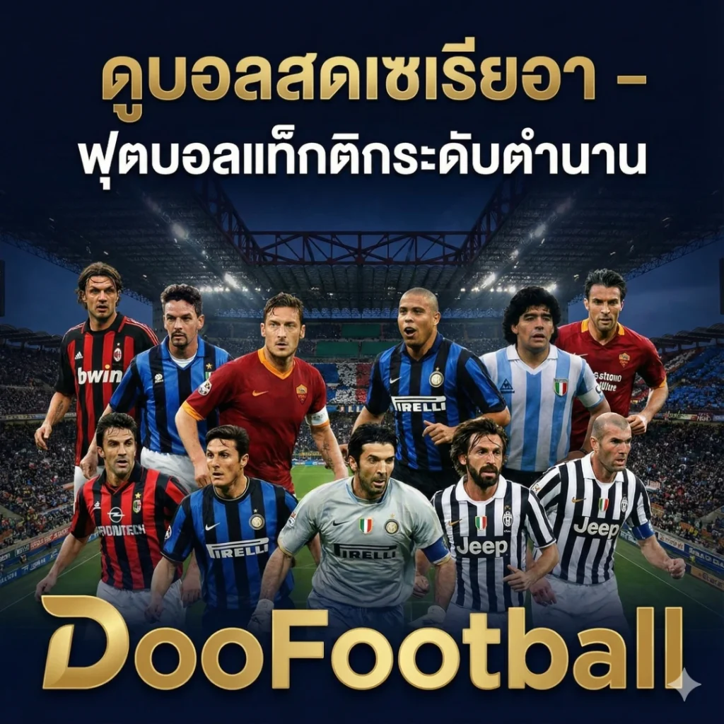 ดูบอลสดเซเรียอา – ฟุตบอลแท็กติกระดับตำนาน