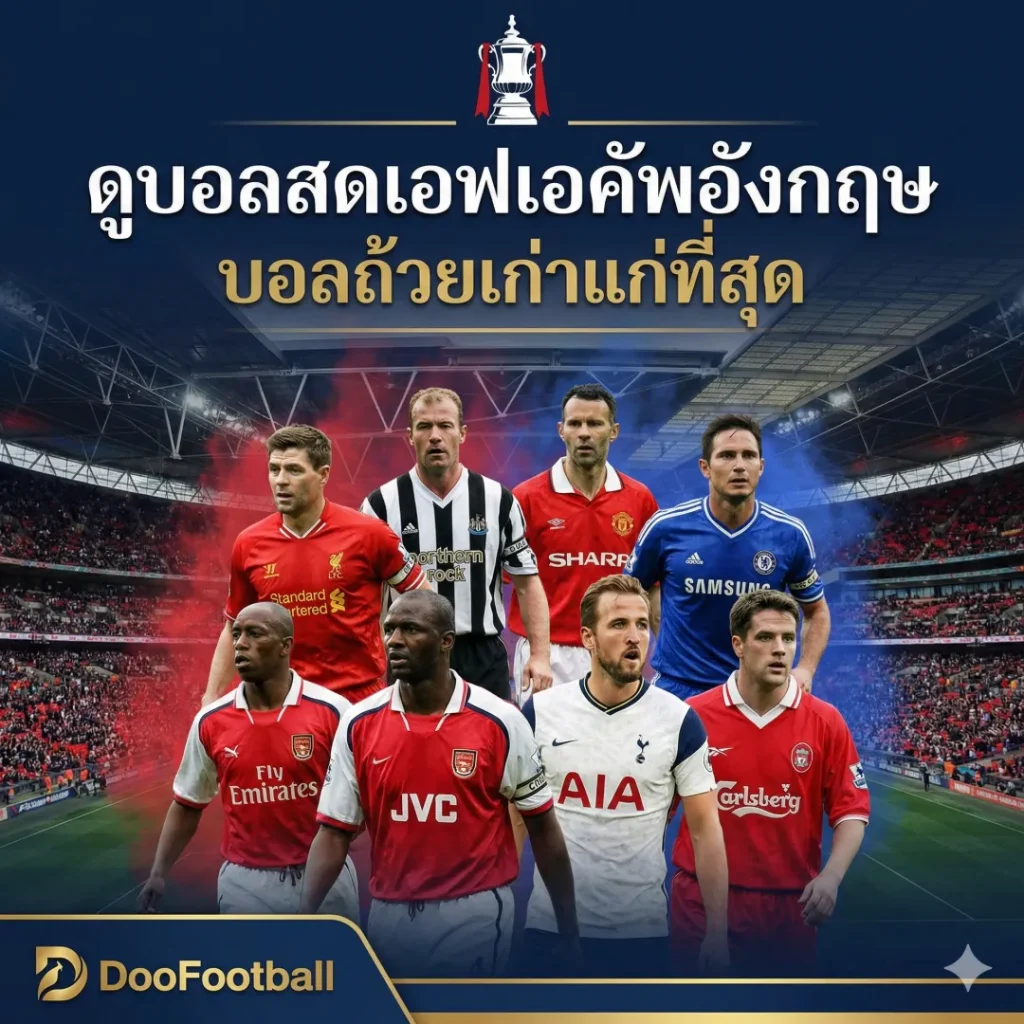 ดูบอลสดเอฟเอคัพอังกฤษ – บอลถ้วยเก่าแก่ที่สุด